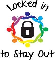 Locked in to Stay Out Logo